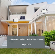 Đèn pha năng lượng mặt trời chống chói 100W DP5100