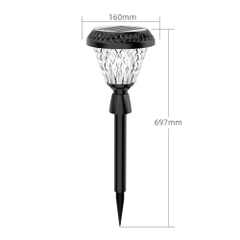 Đèn trụ cổng, sân vườn năng lượng mặt trời KITAWA SV123
