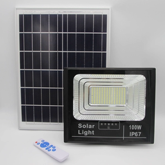 Đèn Pha Năng Lượng Mặt Trời Kitawa 100w Ip67 DP1100-V