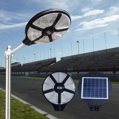 Đèn năng lượng mặt trời hình đĩa bay UFO Kitawa 5 khoang đèn LT7400