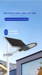 Đèn năng lượng mặt trời công trình Kitawa BC8200