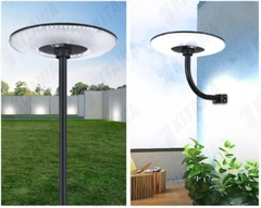 Đèn năng lượng mặt trời KITAWA hình đĩa bay kim cương UFO 600W UF1600
