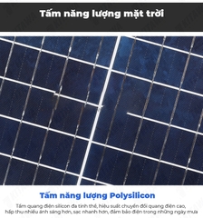 Đèn đường năng lượng mặt trời 200W KITAWA BC10200