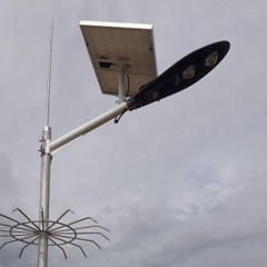 Đèn Đường Năng Lượng Mặt Trời Hình Chiếc Lá 100W CL1100 - Tấm Pin Mono