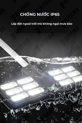 Đèn năng lượng mặt trời liền thể cánh dơi LT10400 Kitawa 400W