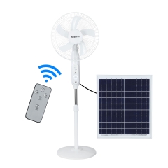 Quạt Năng Lượng Mặt Trời Màu Trắng Kitawa 25W KQ725-T