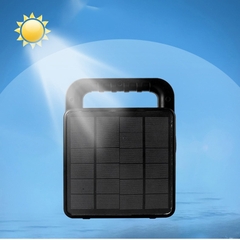 Đèn Cầm Tay Kiêm Loa Nhạc CT260 - Sạc Dự Phòng Năng Lượng Mặt Trời Kitawa