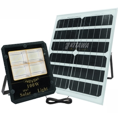 Đèn pha năng lượng mặt trời 100W tấm pin MONO cao cấp DP2100