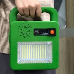Đèn Cầm Tay Kiêm Loa Nhạc CT260 - Sạc Dự Phòng Năng Lượng Mặt Trời Kitawa