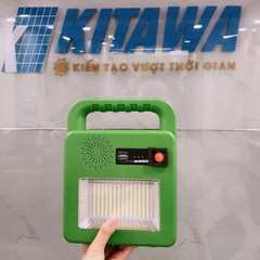 Đèn Cầm Tay Kiêm Loa Nhạc CT260 - Sạc Dự Phòng Năng Lượng Mặt Trời Kitawa