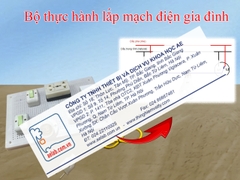 Bộ thiết bị lắp mạng điện trong nhà