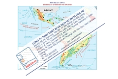 Bản đồ địa lí tự nhiên khu vực Mỹ Latinh