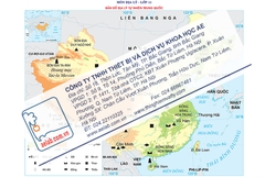 Bản đồ địa lí tự nhiên Trung Quốc