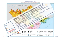 Bản đồ Trung du và miền núi Bắc Bộ