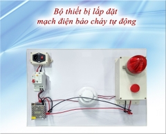 Bộ thiết bị lắp đặt mạch điện báo cháy tự động