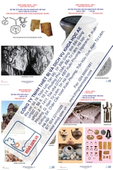 Bộ tranh/ ảnh về di sản văn hóa nghệ thuật Việt Nam thời kì Tiền sử và Cổ đại (Tranh giấy)