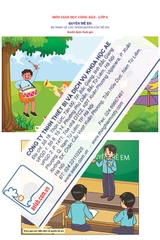 Bộ tranh thể hiện các nhóm quyền trẻ em (Tranh giấy)