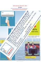 Bộ tranh về thực hiện lối sống tiết kiệm (Tranh giấy )