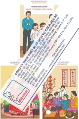 Bộ tranh về truyền thống gia đình, dòng họ (Tranh giấy)