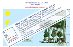 Hệ sinh thái rừng nhiệt đới (Tranh giấy)