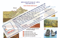 Hiện tượng tạo núi (Tranh giấy)