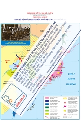 Lược đồ đế quốc Nhật Bản nửa cuối thế kỉ XIX, đầu thế kỉ XX (Tranh giấy)