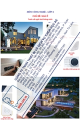 Ngôi nhà thông minh (Tranh giấy)