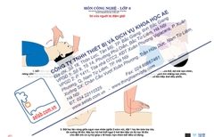 Sơ cứu người bị điện giật (Tranh giấy)