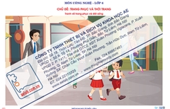 Trang phục và đời sống (Tranh giấy)