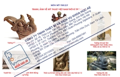 Tranh/ ảnh về mĩ thuật Việt Nam thời kì trung đại