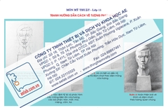 Tranh hướng dẫn cách vẽ tượng phạt mảng