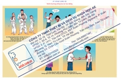 Tranh về phòng chống bạo lực học đường (Tranh giấy)