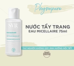 date 3.2025 Nước tẩy trang giúp làm sạch da mặt SVR PHYSIOPURE Eau Micellaire 75ml