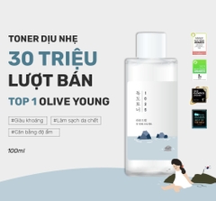 Nước hoa hồng Round Lab 1025 Dokdo Toner 200ml bổ sung độ ẩm làm dịu da
