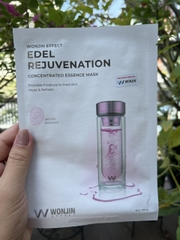 Combo 10 Mặt Nạ truyền trắng WonJin Effect Water Toning Mask 30g TẶNG sửa rửa mặt 80ml