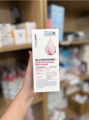 SỮA TẮM GIẢM MỤN, DỊU ẨM LÀN DA  ANGEL'S LIQUID GLUTATHIONE + BHA EXFOLIATING BODY WASH 500g