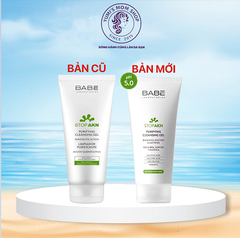 Sữa rửa mặt BABÉ Stop Akn Purifying Cleansing gel cho da dầu mụn