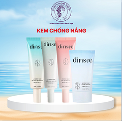 Kem Chống Nắng Thuần Chay Nâng Tone HỒNG Dinsee Premium Vegan Tone Up Sunscreen SPF50+ PA++++ (50ml)