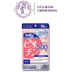 Viên Uống DHC Biotin Ngăn Rụng Tóc Sustained Release Biotin 30 Ngày