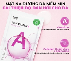 Mặt Nạ Cải Thiện Độ Đàn Hồi Cho Da Dr.G Pure Vitamin A Firming Mask