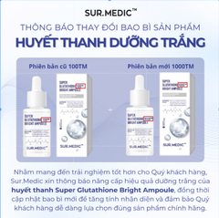 Tinh chất Sur.Medic Neogenlab Super Glutathione 1000 Bright Ampoule