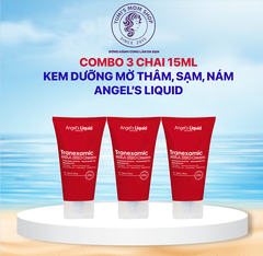 COMBO 3 TUÝP 15ML Kem Dưỡng Giảm Thâm Nám Đặc Biệt ANGEL'S LIQUID Tranexamic Mela ZERO Cream