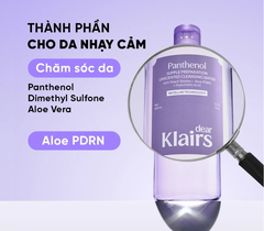 Nước tẩy trang Dear Klairs Supple Preparation Unscented Cleansing Water 400ml