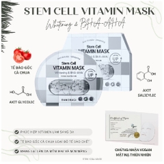 Mặt Nạ Giấy Dưỡng Ẩm Trắng Da Banobagi Stem Cell Vitamin Mask 30ml