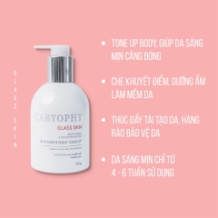 Kem dưỡng trắng da Body Caryophy Glass Skin 300g