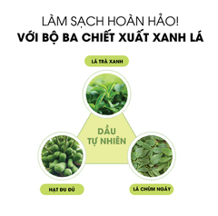 Dầu Tẩy Trang Cho Da Nhạy Cảm GRAYMELIN Green Light Cleansing Oil 400ml