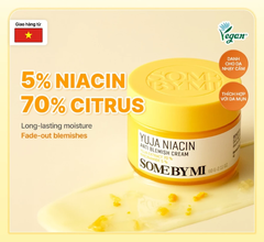 [SOMEBYMI] Kem dưỡng trắng da mờ thâm Yuja Niacin Anti Blemish Cream 60g