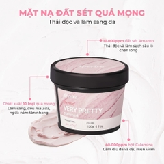 Mặt Nạ Đất Sét Loại Bỏ Dầu Nhờn, Thu Nhỏ Lỗ Chân Lông, Thư Giãn, Làm Dịu Da Aperire Spa Relief Pore Mask 120g