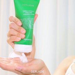 Sữa rữa mặt Derladie herbal extract care deep cleansing foam