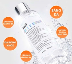 (Tặng toner Klairs mini 30ml tím) Dear, Klairs Nước hoa hồng hỗ trợ làm sáng da Freshly Juiced Vitamin Essence Toner 180ml
